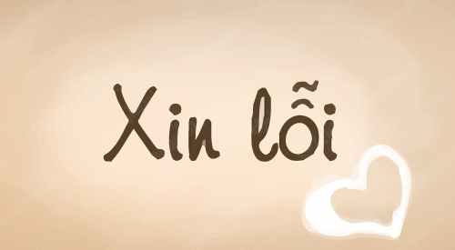 Phiếu xin lỗi ông Trần Phương